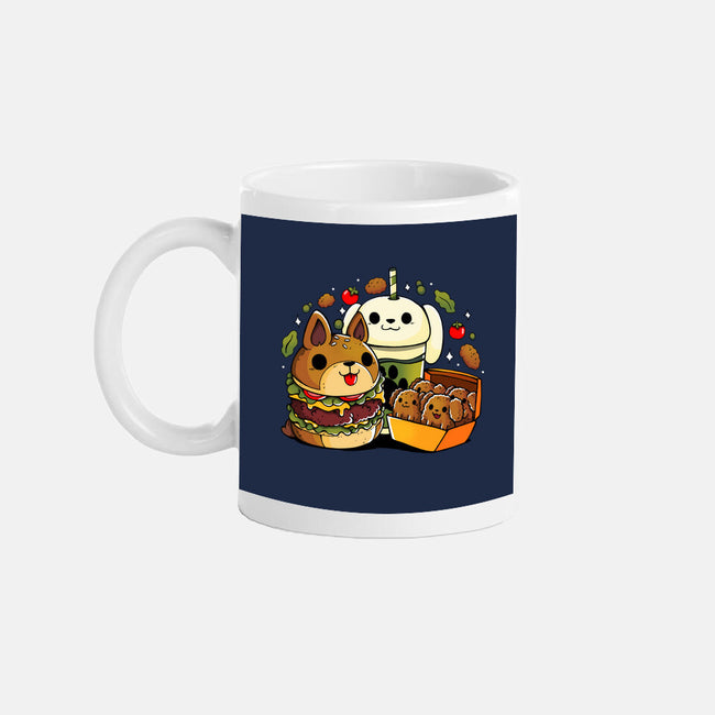 Dog Menu-None-Mug-Drinkware-Vallina84