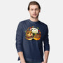 Dog Menu-Mens-Long Sleeved-Tee-Vallina84