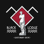 Black Lodge-Womens-Racerback-Tank-Nemons