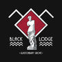 Black Lodge-Womens-Fitted-Tee-Nemons