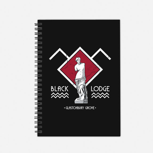 Black Lodge-None-Dot Grid-Notebook-Nemons