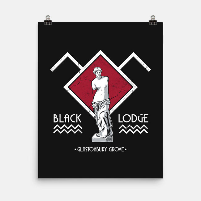 Black Lodge-None-Matte-Poster-Nemons