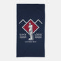 Black Lodge-None-Beach-Towel-Nemons