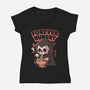 Forever Hungry-Womens-V-Neck-Tee-eduely