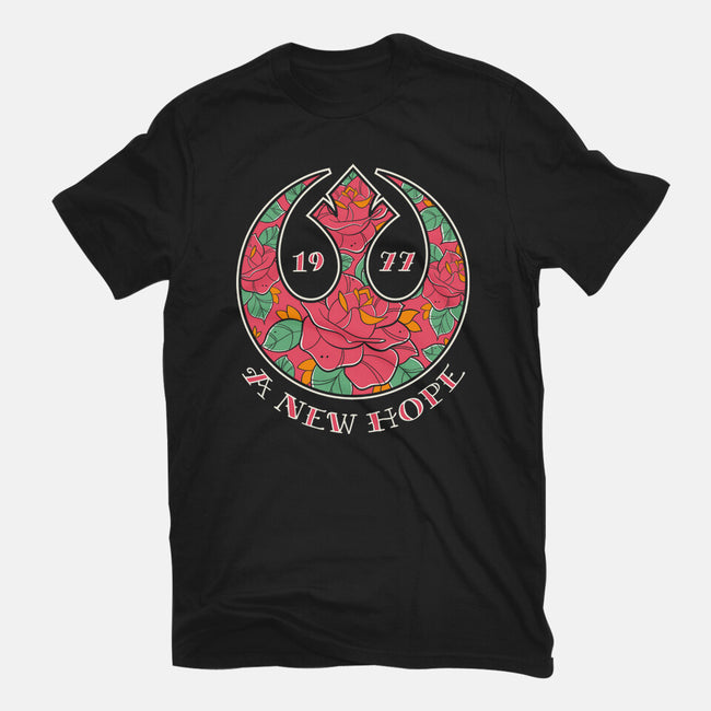 A New Hope-Womens-Fitted-Tee-Ca Mask