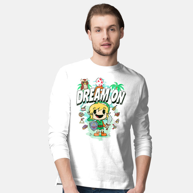 Awakening Retro Cartoon-Mens-Long Sleeved-Tee-Donnie