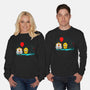 Horror Park-Unisex-Crew Neck-Sweatshirt-Donnie