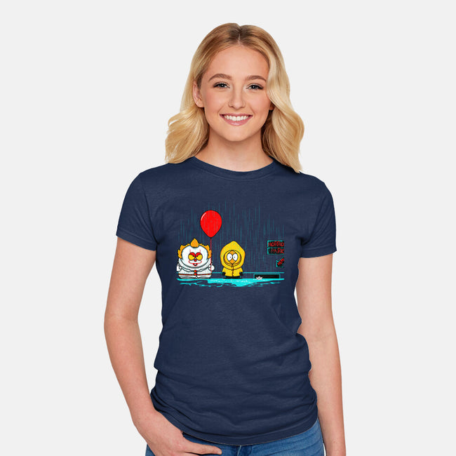 Horror Park-Womens-Fitted-Tee-Donnie