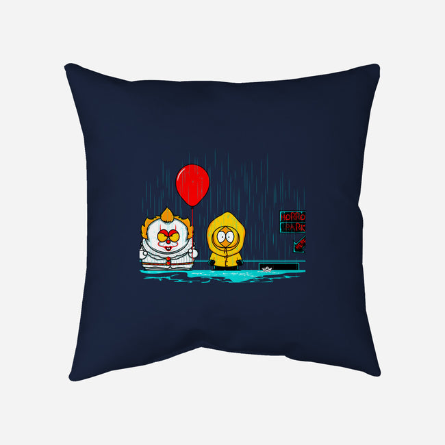 Horror Park-None-Removable Cover-Throw Pillow-Donnie