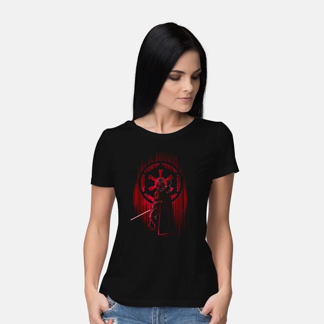 Shadow Of The Empire-Womens-Basic-Tee-Donnie