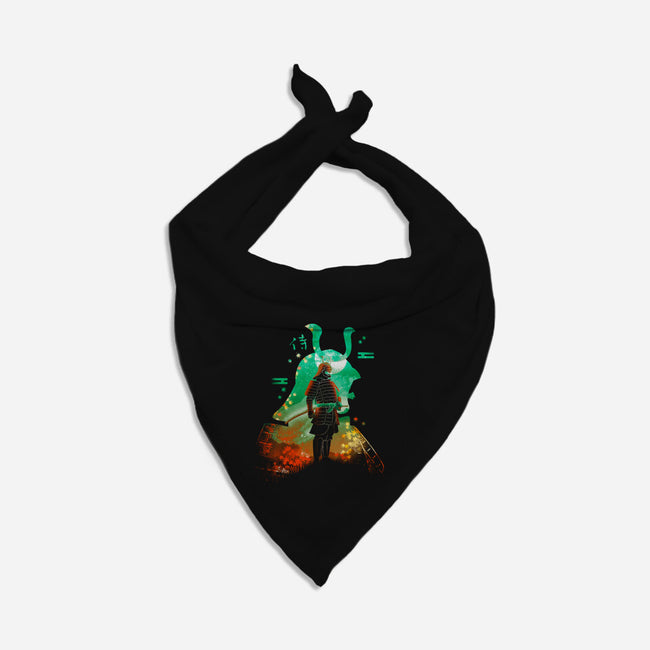 Negative Aki Samurai-Cat-Bandana-Pet Collar-Donnie