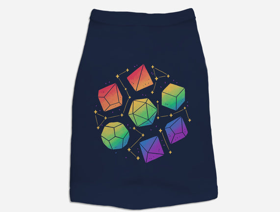 Rainbow Galaxy DND Dice