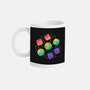 Rainbow Galaxy DND Dice-None-Mug-Drinkware-xMorfina