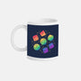 Rainbow Galaxy DND Dice-None-Mug-Drinkware-xMorfina