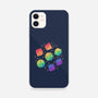 Rainbow Galaxy DND Dice-iPhone-Snap-Phone Case-xMorfina
