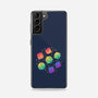 Rainbow Galaxy DND Dice-Samsung-Snap-Phone Case-xMorfina