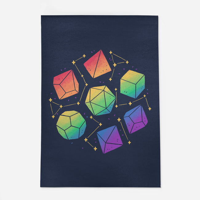 Rainbow Galaxy DND Dice-None-Indoor-Rug-xMorfina