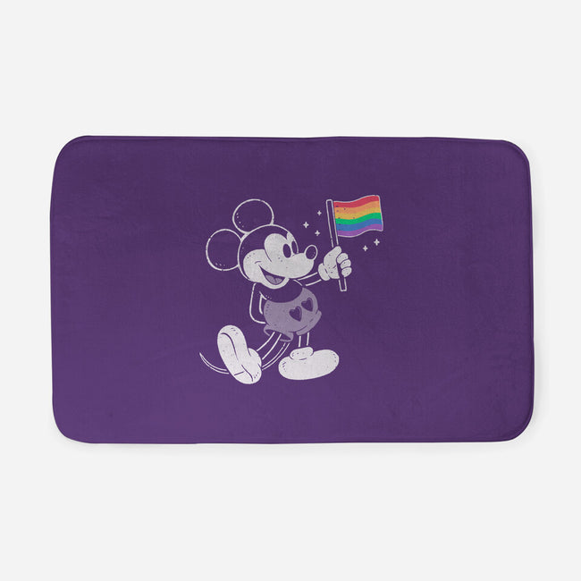 Mickey Pride-None-Memory Foam-Bath Mat-xMorfina