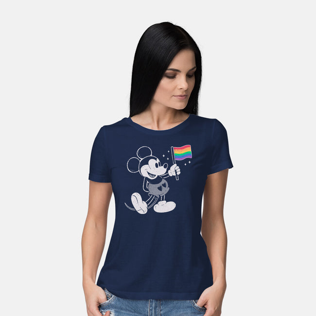 Mickey Pride-Womens-Basic-Tee-xMorfina