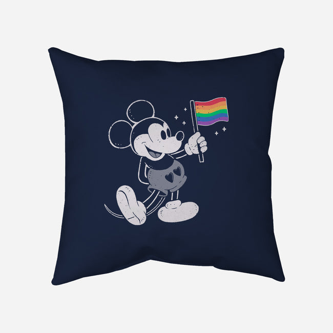 Mickey Pride-None-Removable Cover w Insert-Throw Pillow-xMorfina