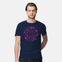 Love Is Love Pink Skulls-Mens-Premium-Tee-xMorfina