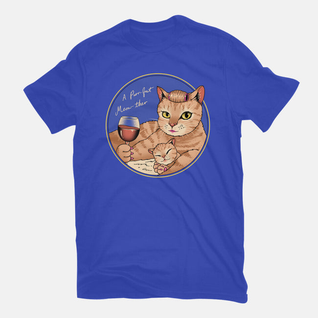 Purrfect Meowther-Womens-Fitted-Tee-vp021