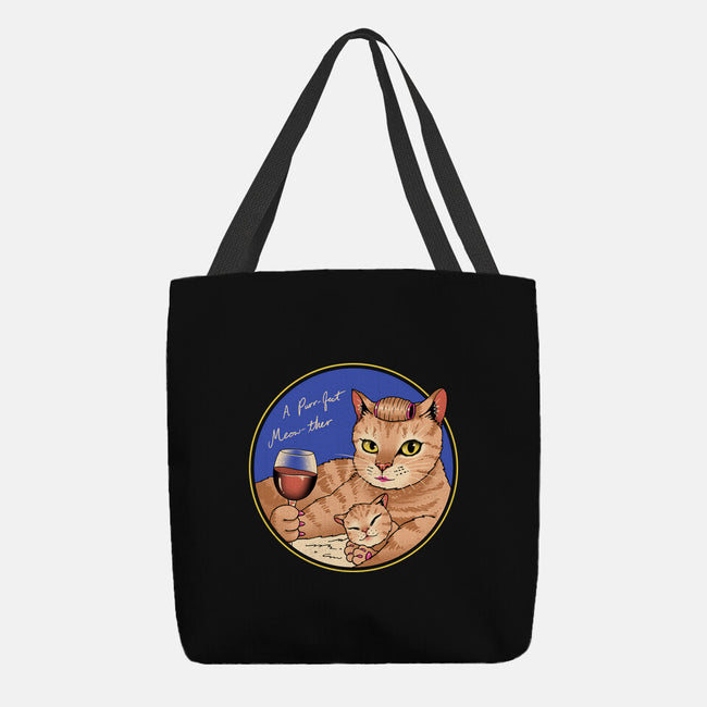 Purrfect Meowther-None-Basic Tote-Bag-vp021