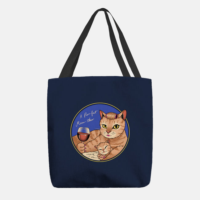 Purrfect Meowther-None-Basic Tote-Bag-vp021