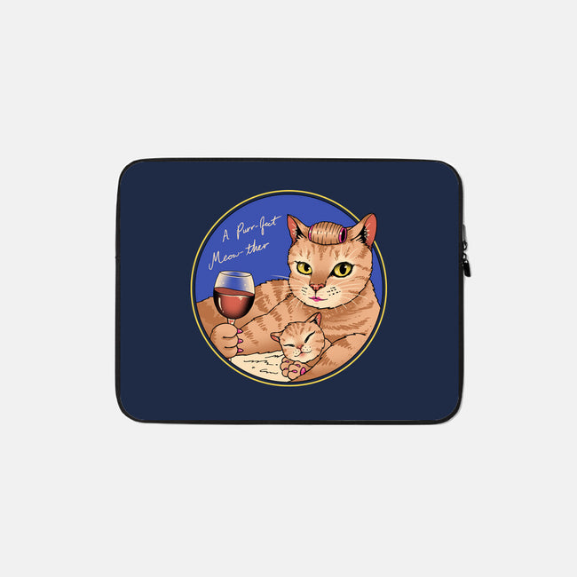 Purrfect Meowther-None-Zippered-Laptop Sleeve-vp021