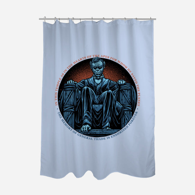 Welcome To A New Kingdom-None-Polyester-Shower Curtain-glitchygorilla