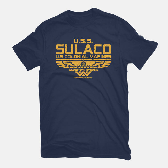 USS Sulaco-Mens-Heavyweight-Tee-DrMonekers