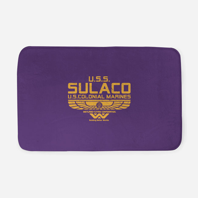 USS Sulaco-None-Memory Foam-Bath Mat-DrMonekers