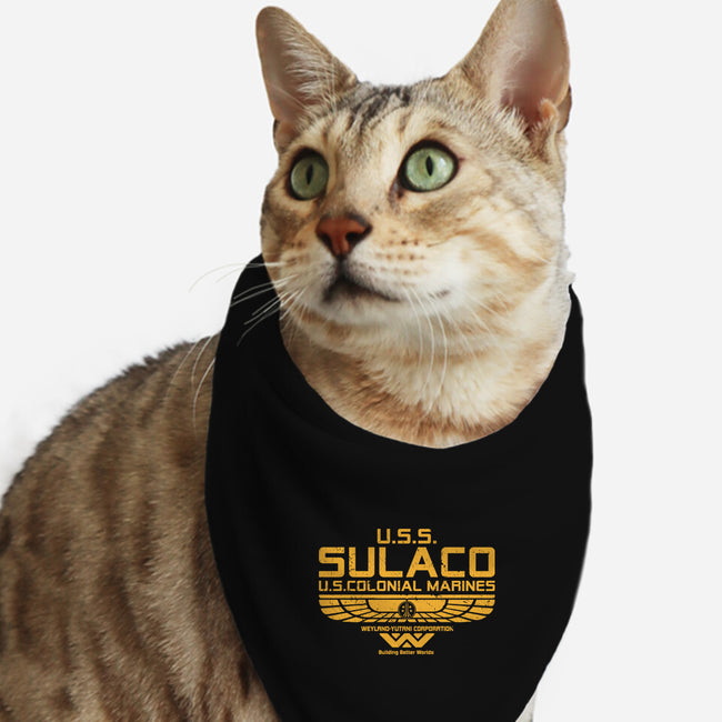 USS Sulaco-Cat-Bandana-Pet Collar-DrMonekers