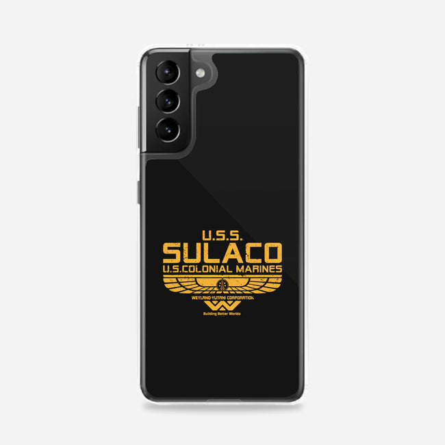 USS Sulaco-Samsung-Snap-Phone Case-DrMonekers