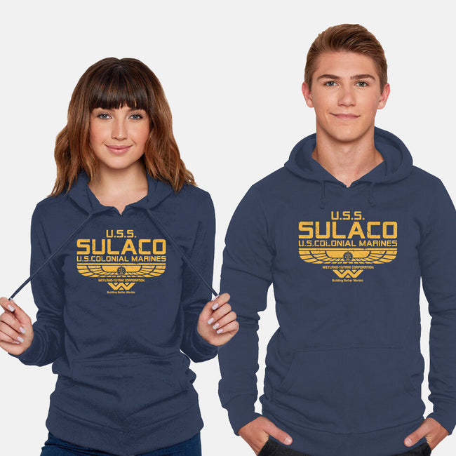 USS Sulaco-Unisex-Pullover-Sweatshirt-DrMonekers