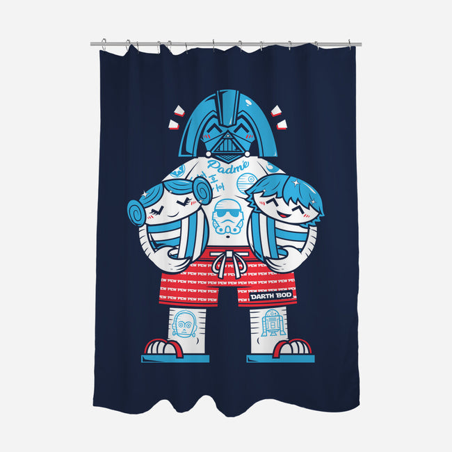 Darth Bod-None-Polyester-Shower Curtain-krisren28