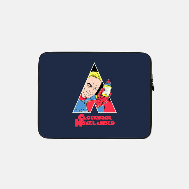 A Clockwork Homelander-None-Zippered-Laptop Sleeve-naomori