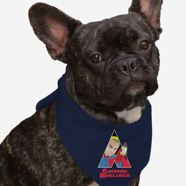 A Clockwork Homelander-Dog-Bandana-Pet Collar-naomori