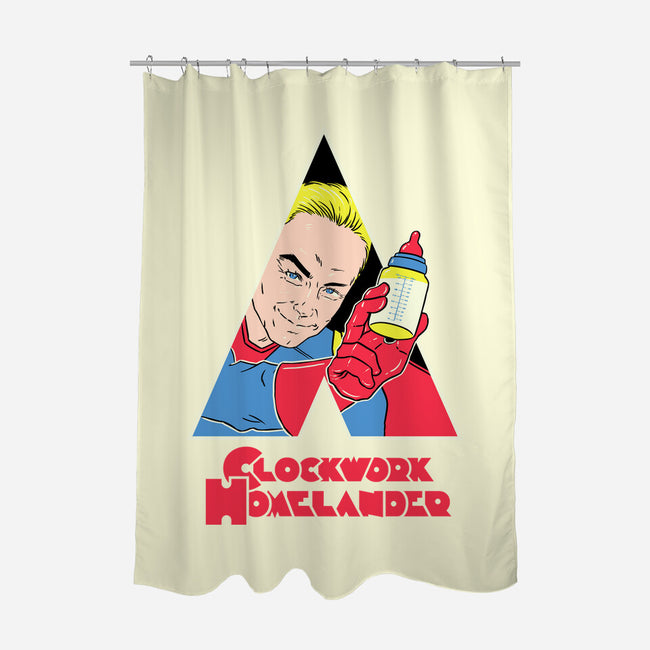 A Clockwork Homelander-None-Polyester-Shower Curtain-naomori