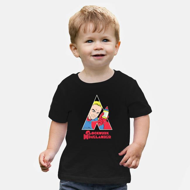 A Clockwork Homelander-Baby-Basic-Tee-naomori