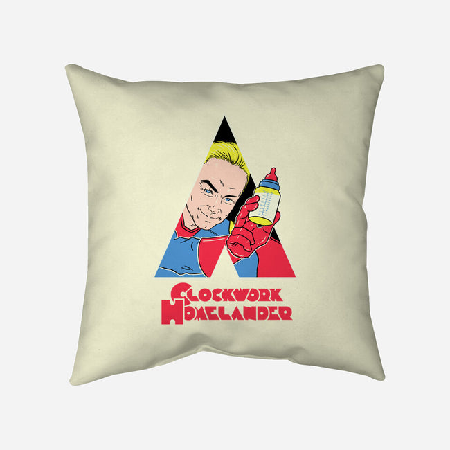 A Clockwork Homelander-None-Non-Removable Cover w Insert-Throw Pillow-naomori