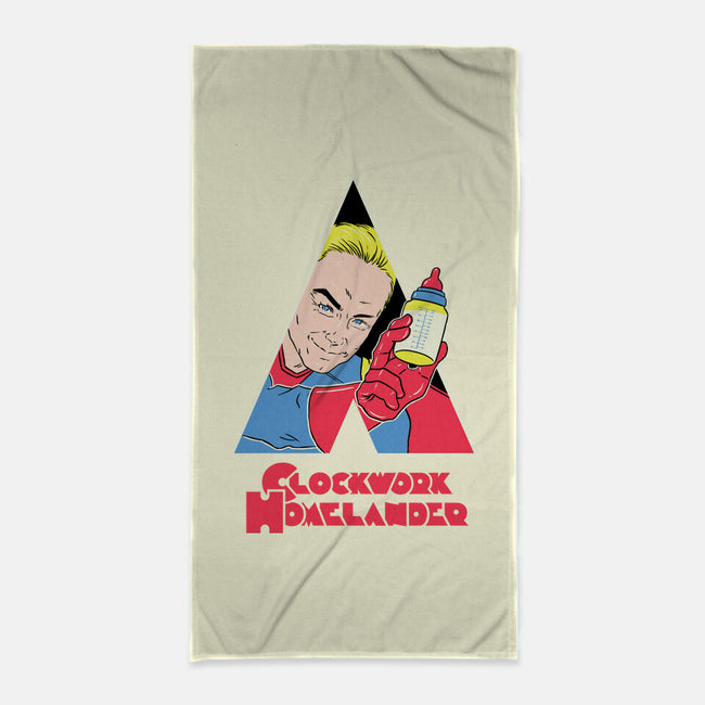 A Clockwork Homelander-None-Beach-Towel-naomori