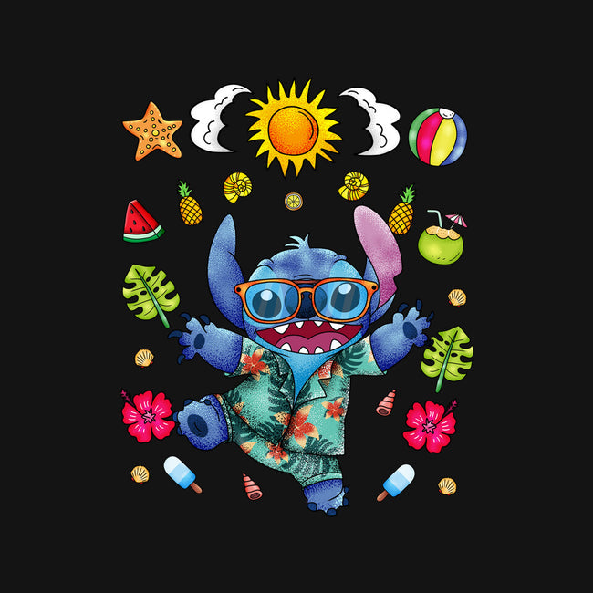 Ohana Stitch Summer-None-Glossy-Sticker-JamesQJO