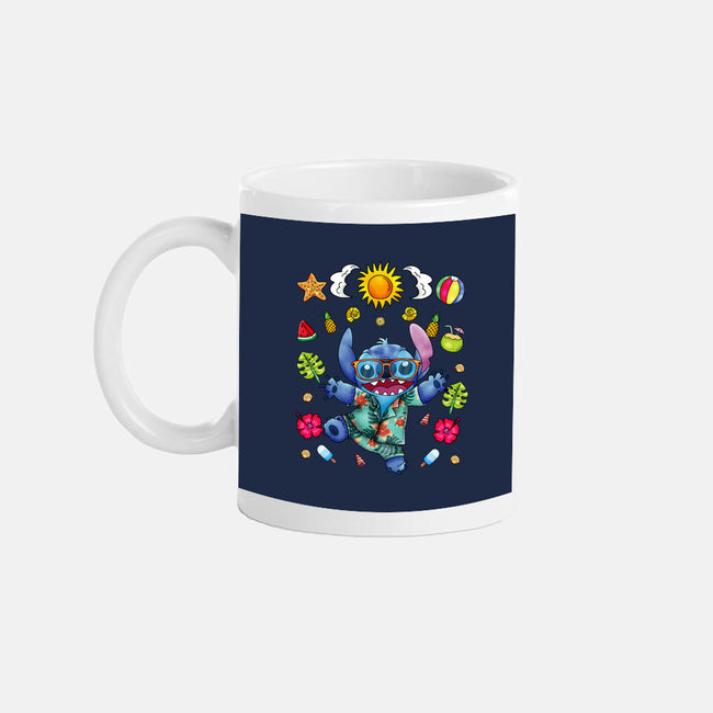 Ohana Stitch Summer-None-Mug-Drinkware-JamesQJO