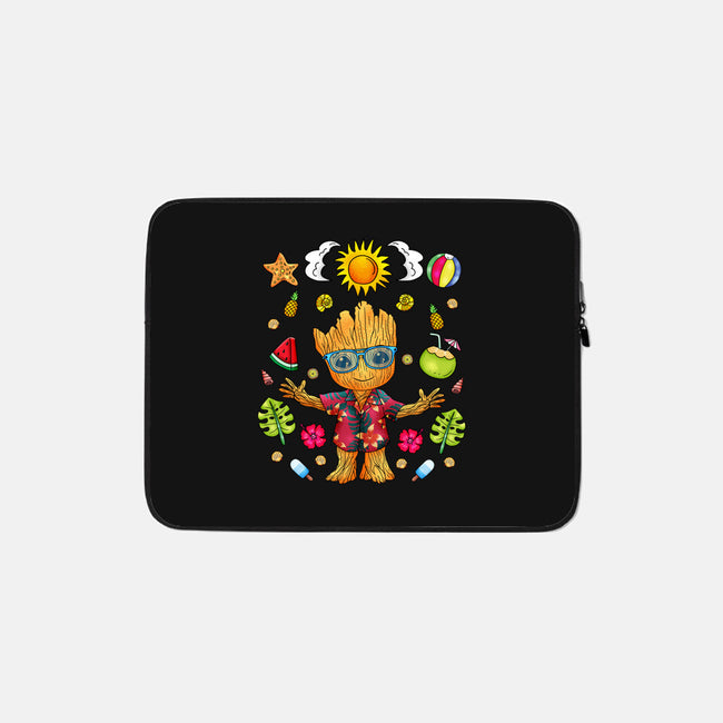 I'm Groot Summer-None-Zippered-Laptop Sleeve-JamesQJO