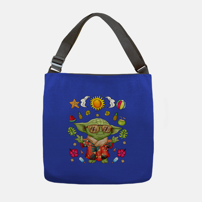 Cute Summer Creature-None-Adjustable Tote-Bag-JamesQJO