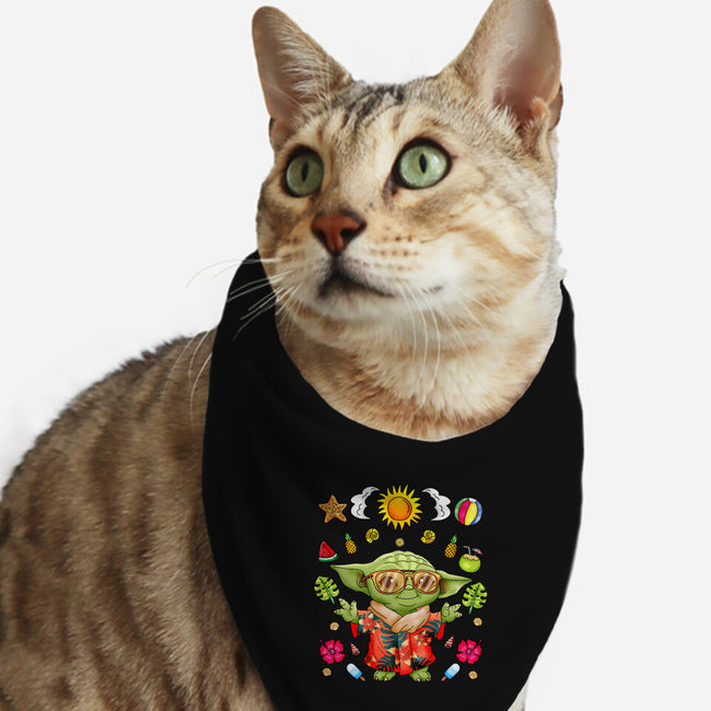 Cute Summer Creature-Cat-Bandana-Pet Collar-JamesQJO