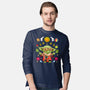 Cute Summer Creature-Mens-Long Sleeved-Tee-JamesQJO