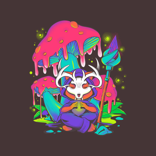Mushroom Underworld Fox-None-Glossy-Sticker-ellr