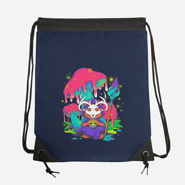 Mushroom Underworld Fox-None-Drawstring-Bag-ellr